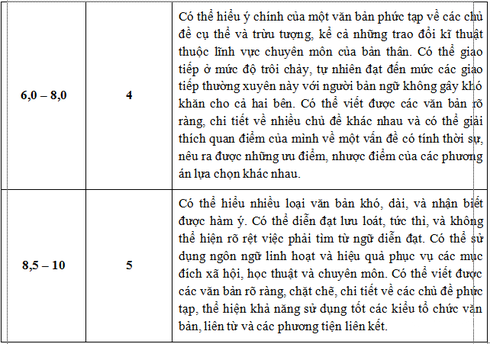 Bộ GDĐT công bố định dạng đề thi đánh giá năng lực sử dụng tiếng Anh - ảnh 4