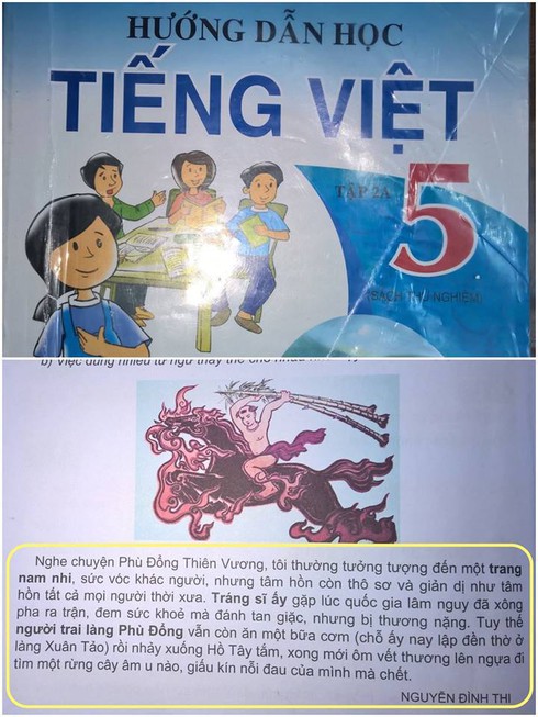 Thánh Gióng không bay về trời: NXB Giáo dục Việt Nam lên tiếng - ảnh 1