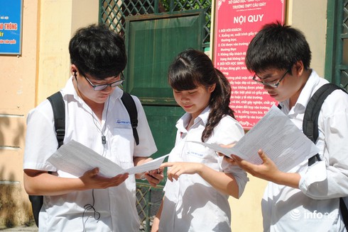 Bộ GDĐT công bố đề thi mẫu kỳ thi THPT quốc gia 2015 - ảnh 1