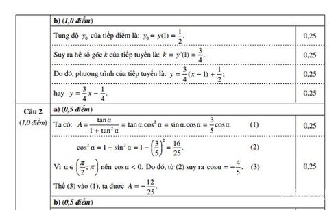 Kỳ thi THPT quốc gia: Bộ GDĐT công bố đề thi mẫu môn Toán - ảnh 6