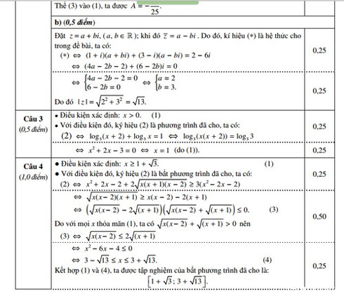 Kỳ thi THPT quốc gia: Bộ GDĐT công bố đề thi mẫu môn Toán - ảnh 7