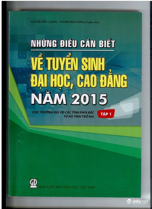 Phát hành cuốn Những điều cần biết về tuyển sinh đại học, cao đẳng năm 2015 - ảnh 1