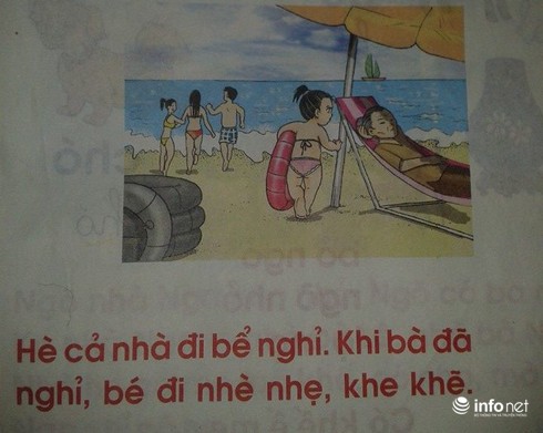 Giáo viên phản ứng với đoạn văn dạy trẻ lớp 1 trong sách Tiếng Việt - ảnh 1
