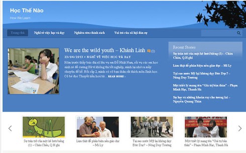 GS Ngô Bảo Châu kỳ vọng gì ở website hocthenao.vn? - ảnh 1
