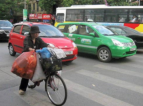 Xót lòng người dân phải mưu sinh dưới nắng nóng - ảnh 6