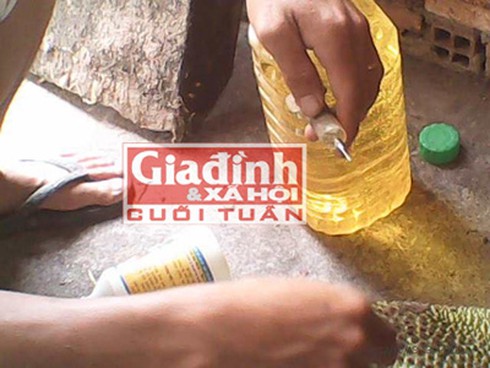 Mít chín siêu tốc sử dụng hóa chất loét da tay - ảnh 3