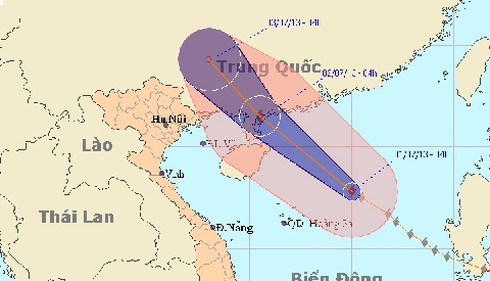 Cập nhật tình hình cơn bão số 3 - ảnh 1