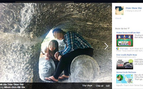 Phẫn nộ cảnh nữ sinh ngồi lên đầu tượng đài - ảnh 5