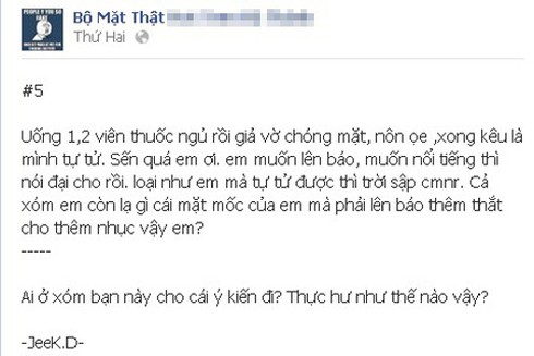 Facebook 'Hot Teen Đà Thành' mỉa mai nữ sinh tự tử - ảnh 1