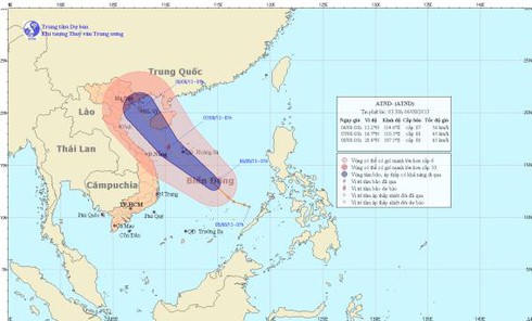 Tin mới nhất về áp thấp nhiệt đới sáng 6.8 - ảnh 1
