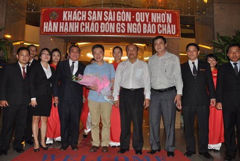 Đón tiếp 4 nhà khoa học đoạt giải Nobel - ảnh 13