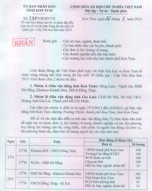 Những công văn gây “bão dư luận” - ảnh 2