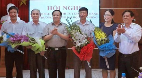 Một PGS trúng tuyển hiệu trưởng từ thi tuyển - ảnh 1