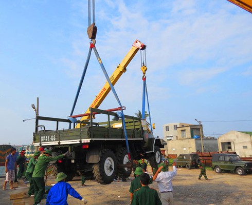 Cơ bản hoàn thành đoạn đường vào khu an táng Đại tướng - ảnh 1