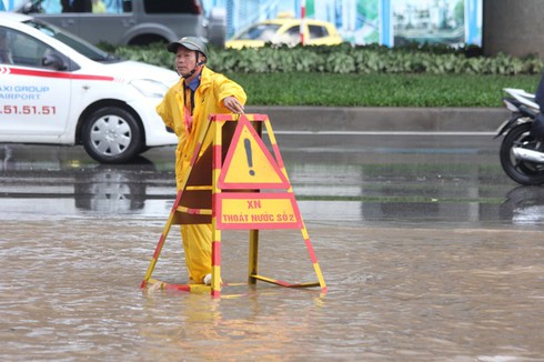 Hà Nội: Không bị ngập úng do mưa bão số 14 - ảnh 1