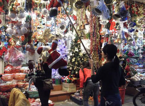 Ngắm không khí Noel sớm tại Hà Nội - ảnh 4