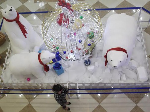 Ngắm không khí Noel sớm tại Hà Nội - ảnh 5