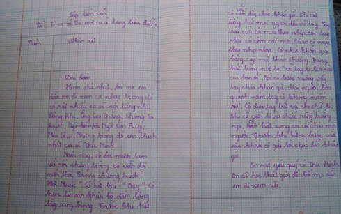 3 bài văn tả thực khiến người đọc phì cười - ảnh 1