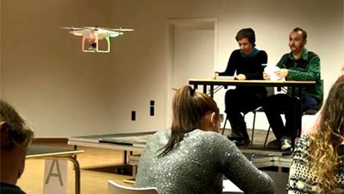 Dùng trực thăng do thám để ngăn gian lận thi cử - ảnh 1