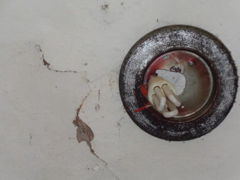 Lại sập vữa trần nhà KTX Học viện Báo chí và Tuyên truyền - ảnh 7