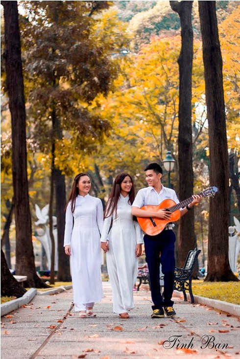 Vẻ đẹp trong sáng tuổi học trò qua ống kính của teen TP.HCM - ảnh 12