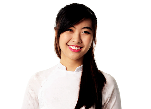 17 nữ sinh ĐH Ngoại thương dễ thương trong tà áo dài - ảnh 7