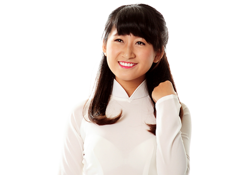 17 nữ sinh ĐH Ngoại thương dễ thương trong tà áo dài - ảnh 4