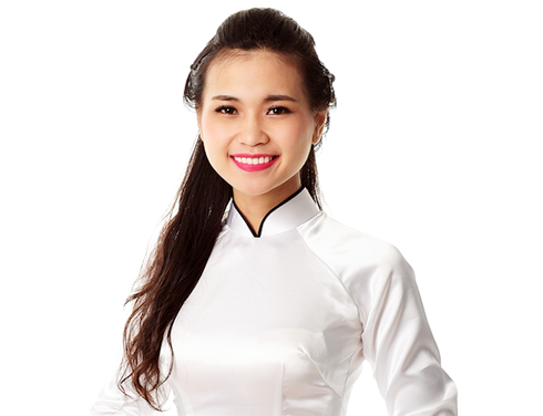 17 nữ sinh ĐH Ngoại thương dễ thương trong tà áo dài - ảnh 3