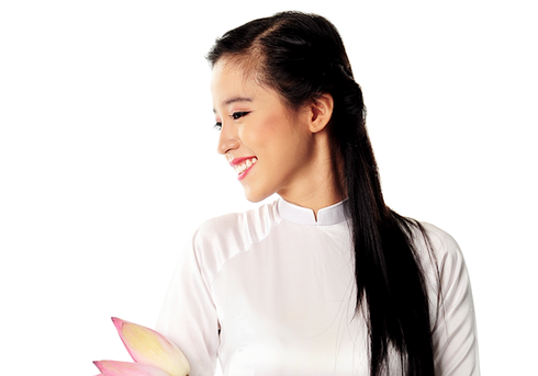 17 nữ sinh ĐH Ngoại thương dễ thương trong tà áo dài - ảnh 10