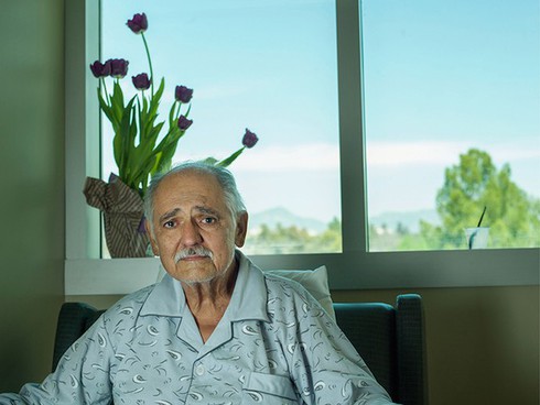 Chùm ảnh: Phút cuối đời của những bệnh nhân ung thư - ảnh 7