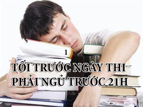 8 lời dặn dò thiết thực cho sĩ tử trước khi thi - ảnh 1