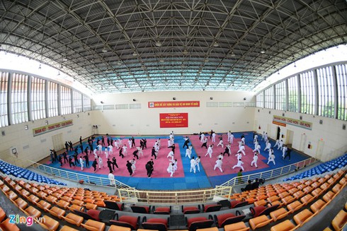 Chùm ảnh toàn cảnh Học viện Cảnh sát đẹp như mơ - ảnh 10