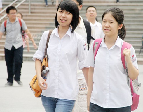 Công bố điểm trung bình thi ĐH 2014 các trường THPT tại Hà Nội - ảnh 1