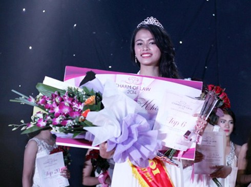 Hoa khôi trường Luật năng động, thông minh - ảnh 3