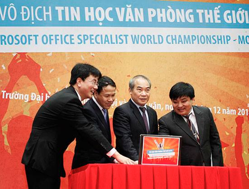 Phát động cuộc thi Vô địch Tin học Văn phòng Thế giới - ảnh 1