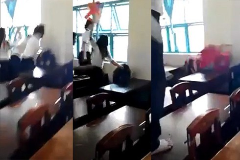 Vụ nữ sinh Trà Vinh đánh nhau: Có nên đổ lỗi cho mỗi nhà trường? - ảnh 1