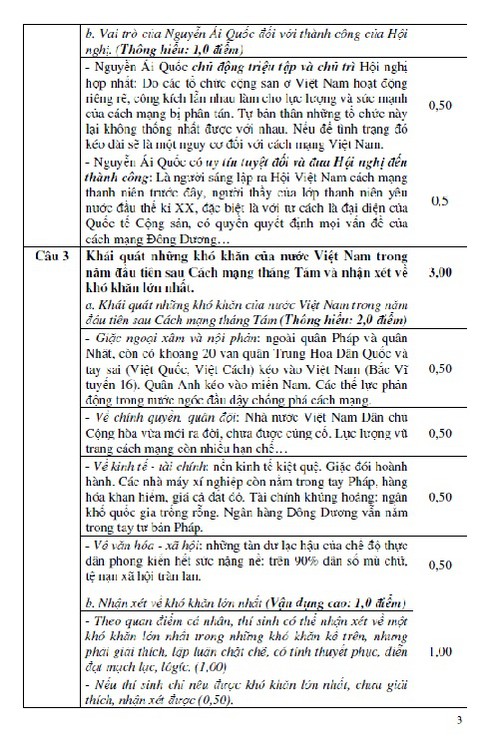 Kỳ thi THPT quốc gia: Bộ GDĐT công bố đề thi mẫu môn Sử - ảnh 3