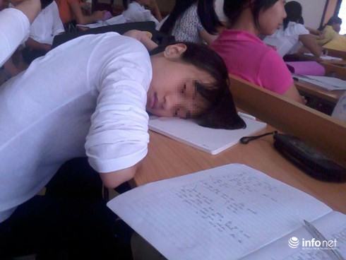 Giảng đường đại học: Sốc với nơi nuôi dưỡng... những giấc ngủ - ảnh 1