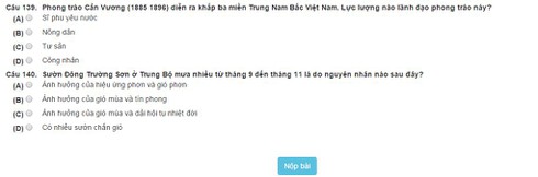 Bài thi thử phần thi khoa học xã hội kỳ thi Đánh giá năng lực - ảnh 8