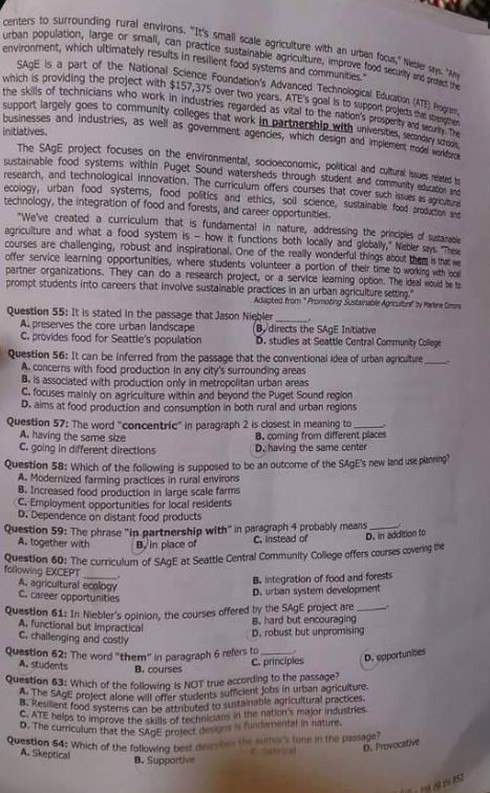 Đề thi tiếng Anh kỳ thi THPT quốc gia năm 2016 - ảnh 17