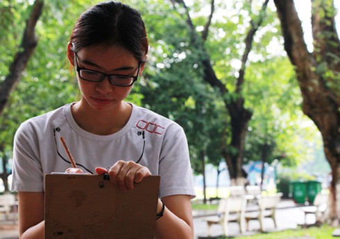 Bức tranh giúp nữ sinh Sài Gòn được điểm 10 môn Vẽ - ảnh 2