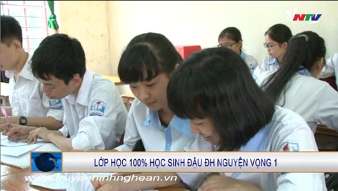 Một lớp học ở Nghệ An có 100% học sinh đậu Đại học - ảnh 2