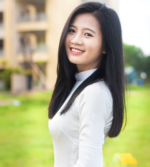 Nữ sinh 20 tuổi trở thành hoa khôi sân cỏ Học viện An ninh - ảnh 2