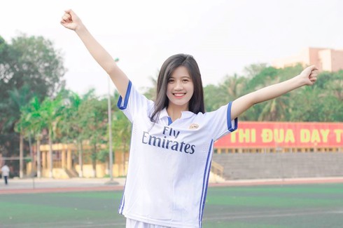 Nữ sinh 20 tuổi trở thành hoa khôi sân cỏ Học viện An ninh - ảnh 7