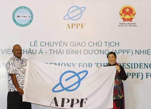 Quốc hội Việt Nam tiếp nhận chức Chủ tịch APPF - ảnh 1