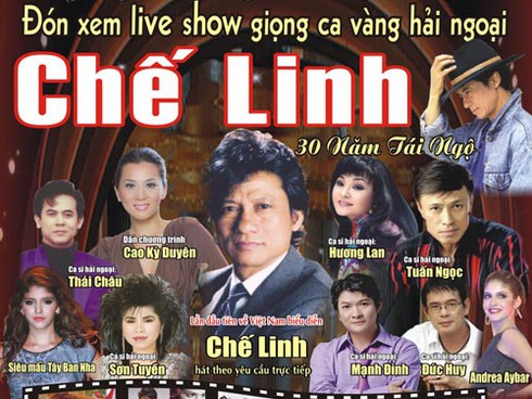Show Chế Linh: Sở cấm, Cục lại cho phép diễn