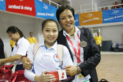 ‘Hoa khôi’ Hà Thanh muốn đoạt 5 HCV SEA Games 26