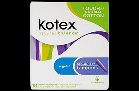 Thu hồi băng vệ sinh Kotex tại Mỹ vì nhiễm khuẩn