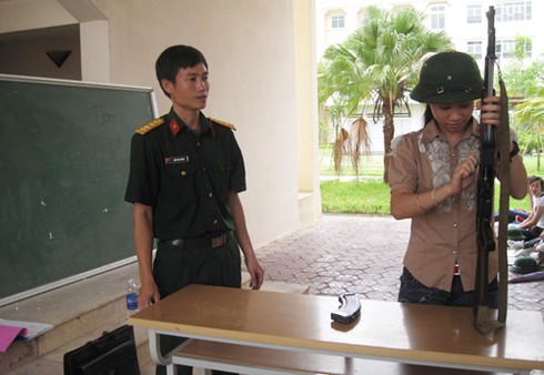 Dạy quốc phòng được tăng lương