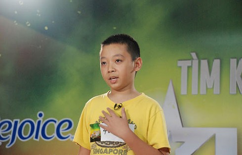 Cậu bé gây `sốt` với `My heart will go on` thi Vietnam's Got Talent